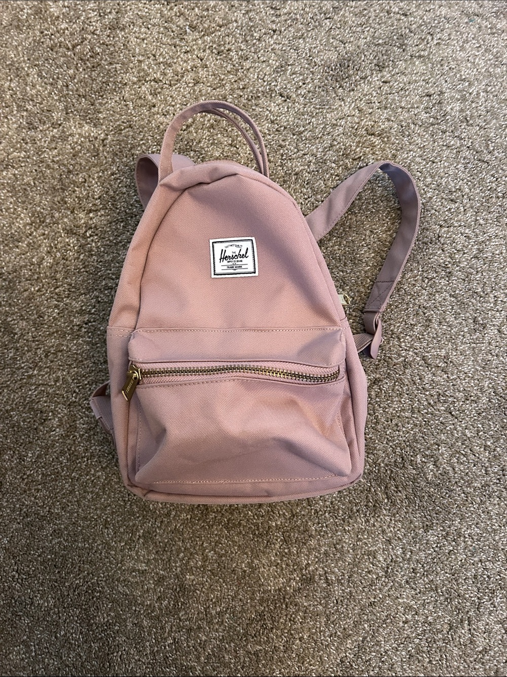 Herschel Dusty Pink Mini Backpack